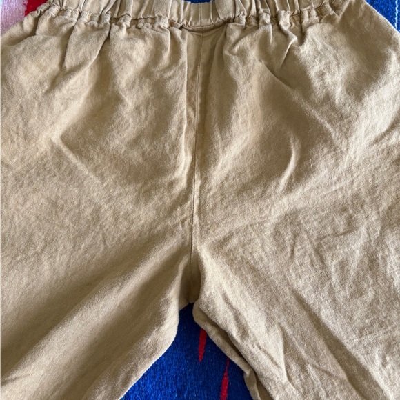 Parachute Linen Pajama/Lounge Set in Ochre - Picture 7 of 8